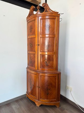 Mueble Esquinero Madera Clásico