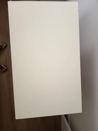 Cómoda Malm Ikea 4 cajones blanca.