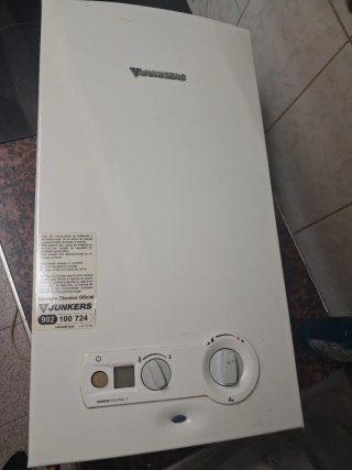 Calentador Junkers Gas Natural Blanco