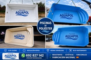 Piscinas de poliéster AGUAPOL