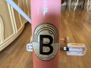 Bicicleta infantil Bobbin rosa