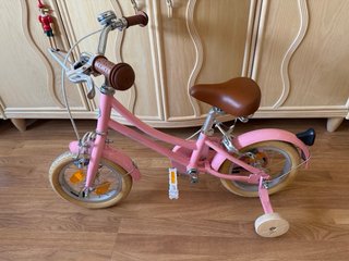 Bicicleta infantil Bobbin rosa