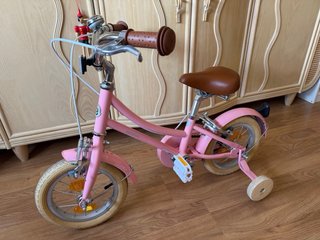 Bicicleta infantil Bobbin rosa