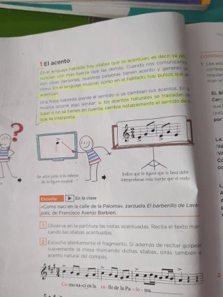 Música nivel I ESO