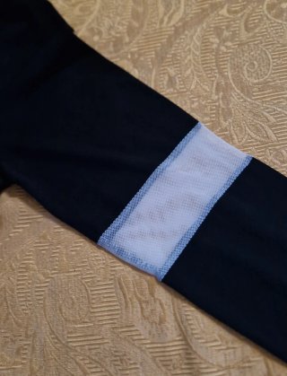 Vestito donna manica lunga con inserti
