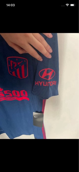 Camiseta Atlético de Madrid 20/21 Azul