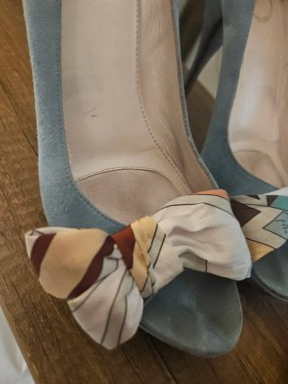 Décolleté Emilio Pucci Azzurro/Multicolor