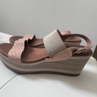 Sandalias Paula Urban Beige y Rosa
