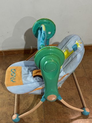 Hamaca Columpio Bebé - música, luces y plegable