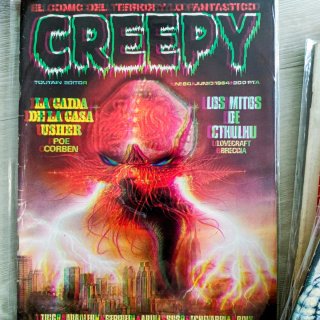 CREEPY Toutain – Lote 44 números + Almanaque 1980
