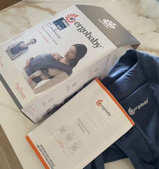 Mochila Portabebé Ergobaby Embrace Oxford Blue