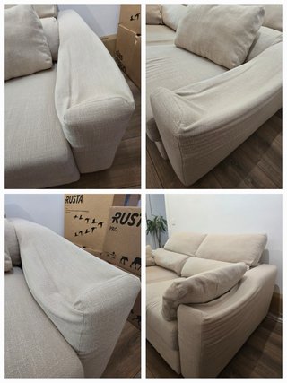URGENTE - Sofá beige Eskilstuna Ikea