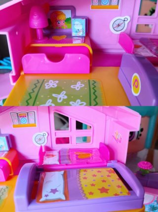 Pinypon Casa Rosa Maletín Juguete