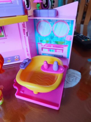 Pinypon Casa Rosa Maletín Juguete