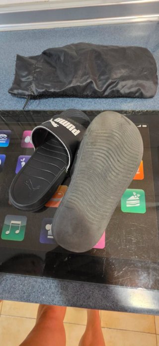 Chanclas Puma Negras