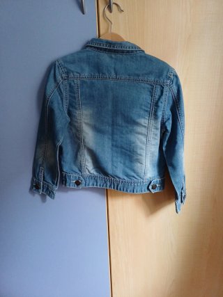 Cazadora vaquera unisex infantil