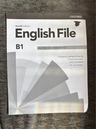 English File B1 Student’s Book and Workbook