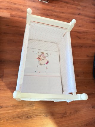 Minicuna de bebé .