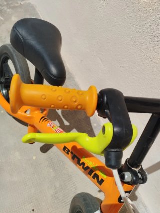 Bicicleta sin pedales Btwin naranja