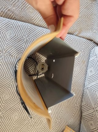 Lámparas Nórdicas Madera y Plástico