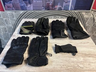 3 pares de Guantes Moto Invierno/Verano T10 L/XL