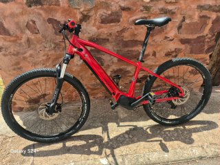 Bicicleta eléctrica Megamo Roja Talla S hasta 1,65