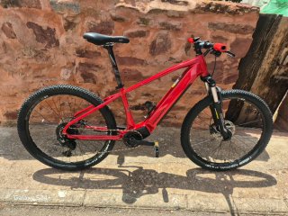 Bicicleta eléctrica Megamo Roja Talla S hasta 1,65