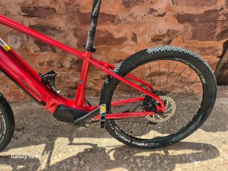 Bicicleta eléctrica Megamo Roja Talla S hasta 1,65