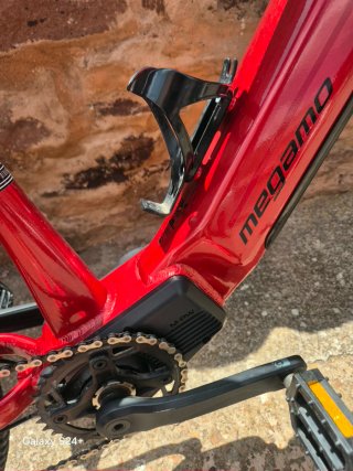 Bicicleta eléctrica Megamo Roja Talla S hasta 1,65