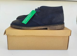 Botines Benetton Desert Azul Marino