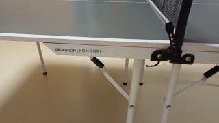 Mesa de ping pong plegable