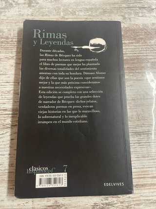 Libro rimas y leyendas