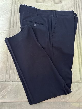 Traje de chaqueta azul completo