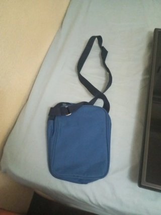Bolso John Smith azul con Union Jack