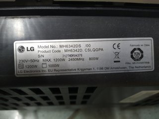 Microondas LG Digital 23L