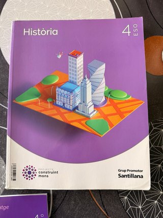Llibre “Història” 4ESO Santillana