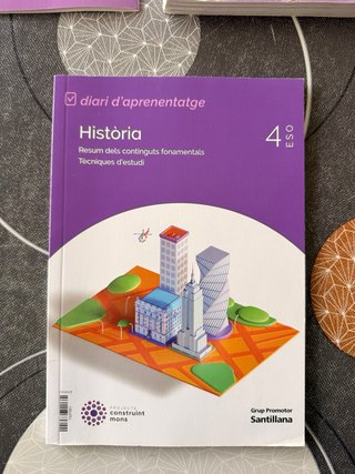 Llibre “Història” 4ESO Santillana