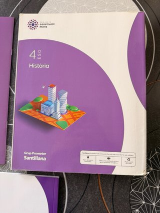 Llibre “Història” 4ESO Santillana