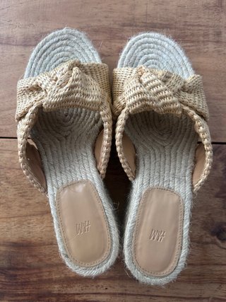 Sandalias H&M Beige Mujer