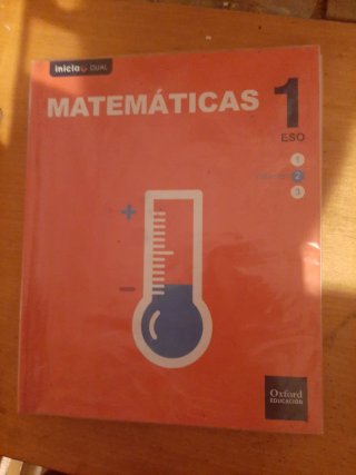Libro de texto Matemáticas 1 Eso volumen 2