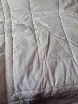 Edredón lana Reig Marti 105cm beige