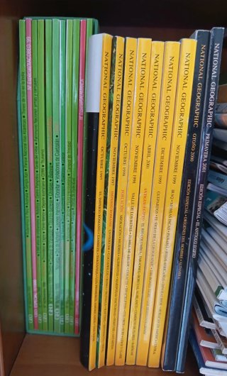 Lote 9 revistas National Geographic y 11 GEO