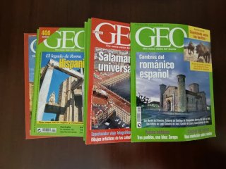 Lote 9 revistas National Geographic y 11 GEO
