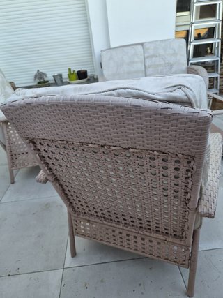 Conjunto de exterior: sillones y mesilla