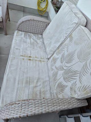 Conjunto de exterior: sillones y mesilla