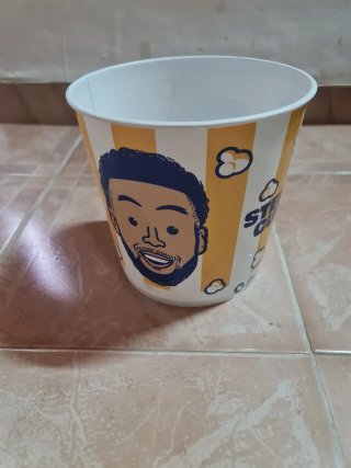 Cubo Palomitas Steph Curry. Ed.Limitada Ultra rara