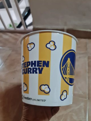 Cubo Palomitas Steph Curry. Ed.Limitada Ultra rara