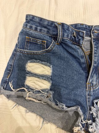 Shorts vaqueros rotos