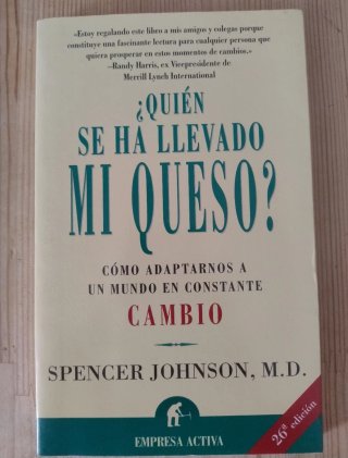 Libro "Quien se ha llevado mi queso"