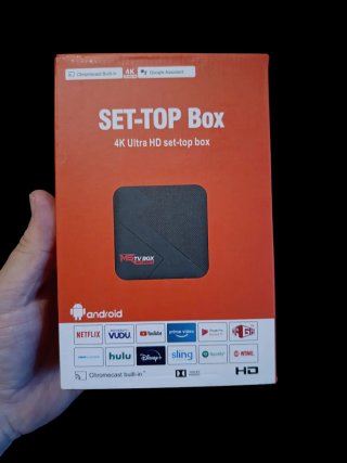 Android TV Box 4K Ultra HD HDR